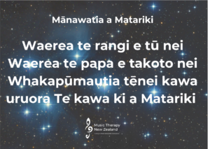 Matariki 2023 - Music Therapy